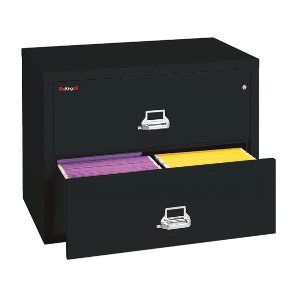 Fireproof Files Cabinet 2 drawers 31.2 x 22.1 x 27.8 in. H.