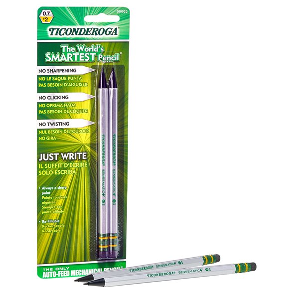 Ticonderoga Sensematic Plus™ Auto-Feed Mechanical Pencil