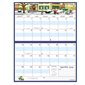 MotherWord® Family Fridge Calendar (2024) 9-1/2 x 15 in. French