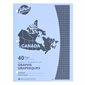 Canada Quadruled Exercise Book - Blue