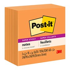 Post-it® Super Sticky Notes neon orange