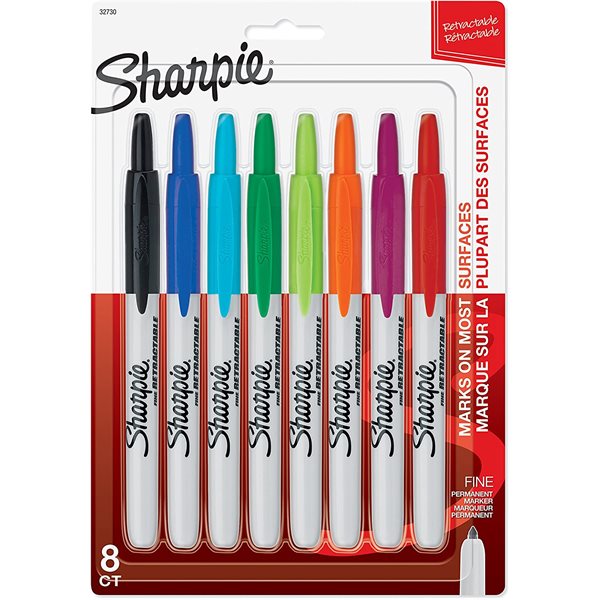 Sharpie Retractable Permanent Markers