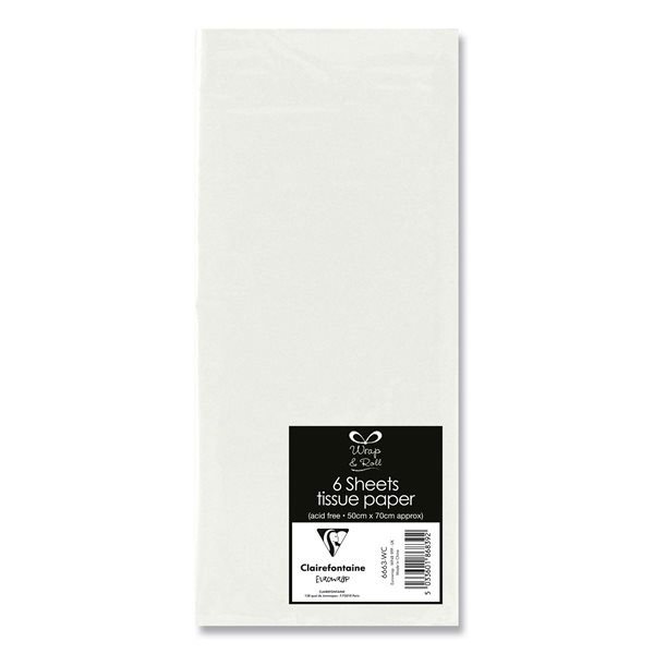 Papier de soie - Blanc
