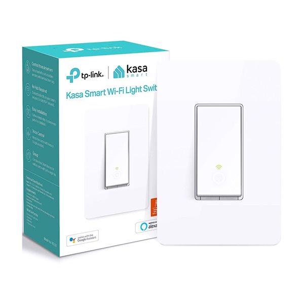 Interrupteur d'éclairage inteligent Wi-Fi Kasa Smart HS200