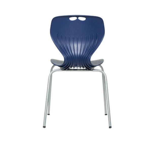 InSTOK Rave Stacking Chair - Navy 14"