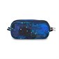 Dual Zippered Pencil Case - Galaxy