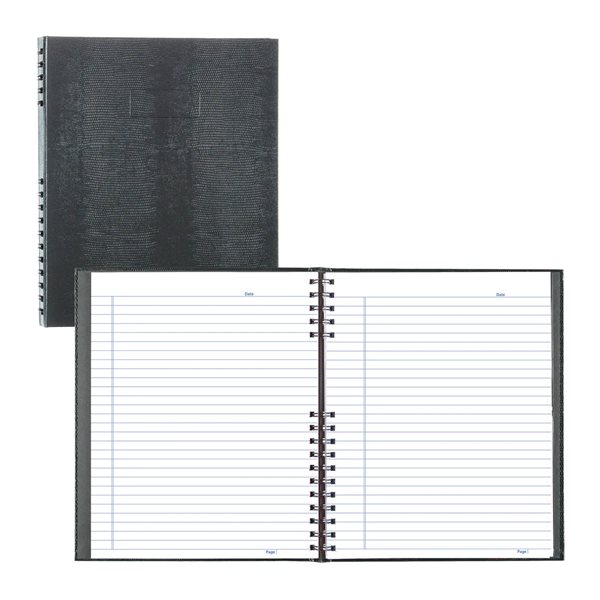 Carnet de notes NotePro 10,75 x 8,5 po 200 pages, gris