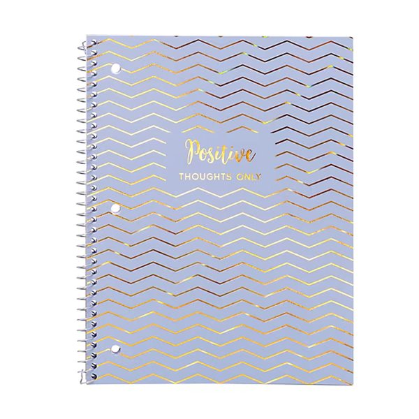 Haze Spiral Ruled Notebook - Blue