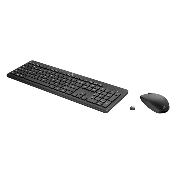 Ensemble clavier et souris sans fil HP 235 - Anglais