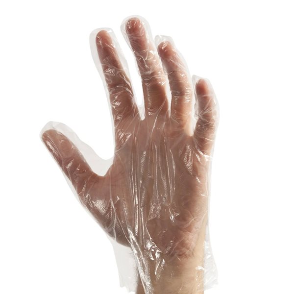 Gants jetables en polyéthylène - Petit
