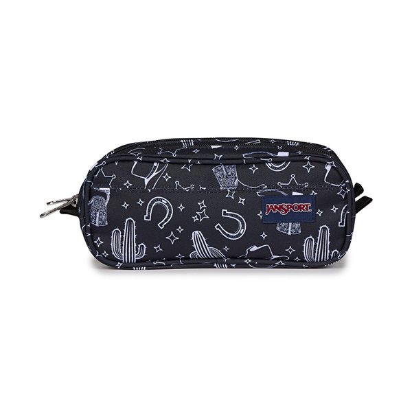 Dual Zippered Pencil Case - Wild West