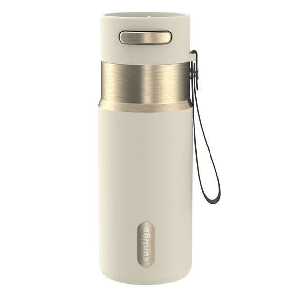 16 oz AutoSeal® Insulated Bottle - Oatmilk Champagne