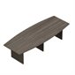 Newland Boat Shaped Conference Table - Absolute Acajou