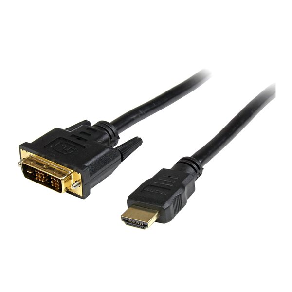 Câble HDMI mâle à DVI mâle