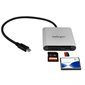 USB 3.0 Flash Memory Multi-Card Reader / Writer with USB-C, SD, microSD and CompactFlash