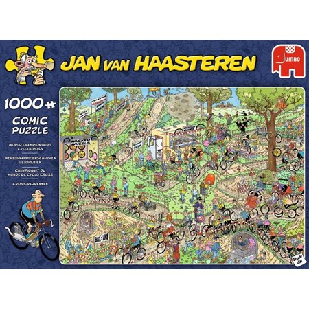 Casse-tête Jan van Haasteren 1000 morceaux Championnat du monde de cyclo- cross