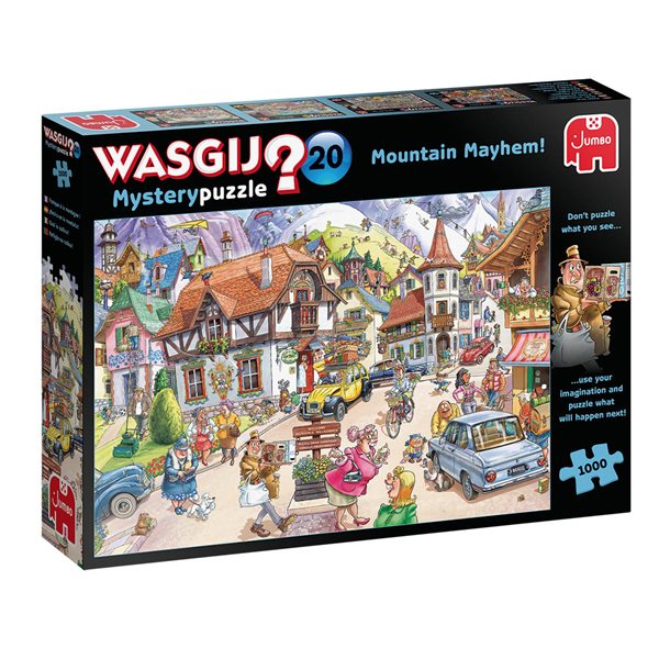 1000 Pieces – Mountain Mayhem ! Wasgij Mystery Jigsaw Puzzle