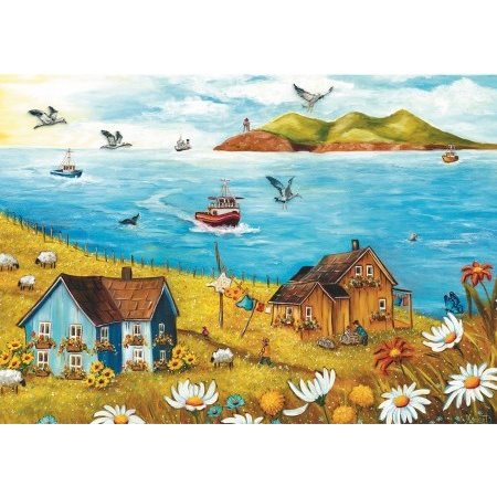 1000 Pieces – Îles-de-la-Madeleine ( Magdalen Islands ) Jigsaw Puzzle