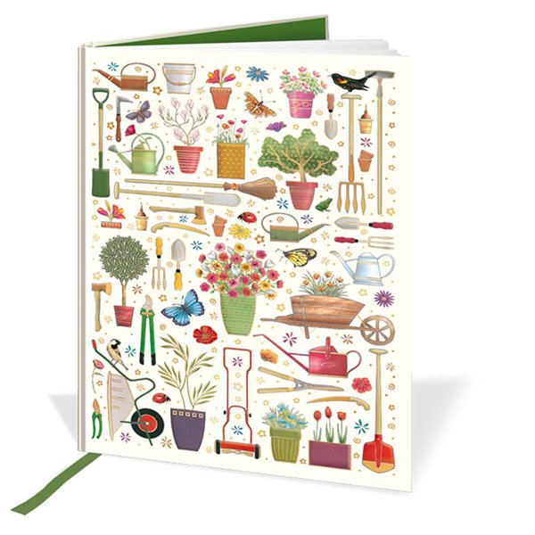 Cahier de notes ligné A4 Jardinage