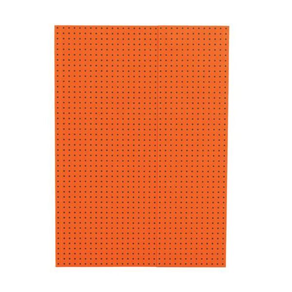 Cahier de notes Circulo A4 orange sur gris