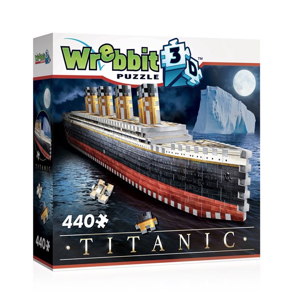 Casse-tête 3D Classique 440 morceaux Titanic