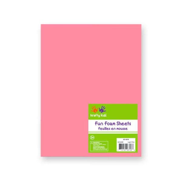 Foam Sheet - Pink