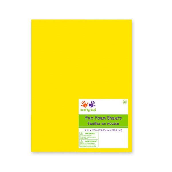 Foam Sheet - Yellow