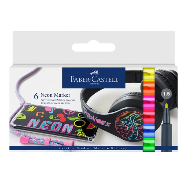 Neon Fluorescent Markers