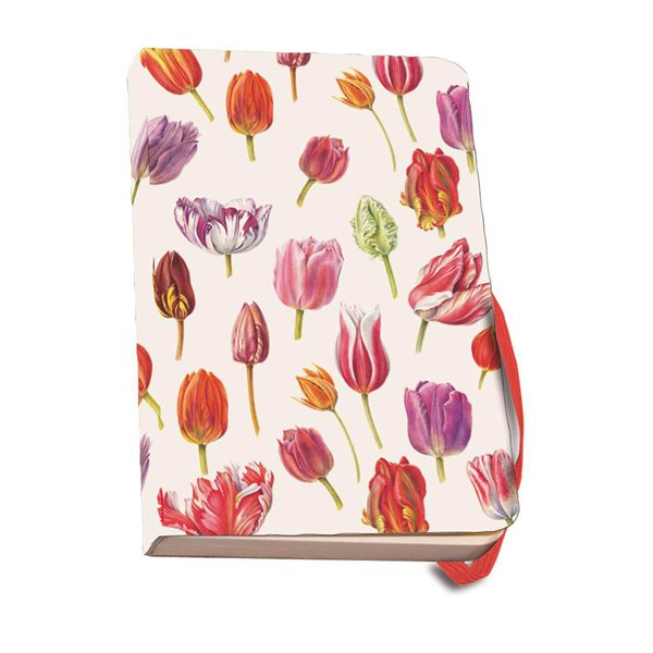 Cahier de notes ligné Collage de tulipes