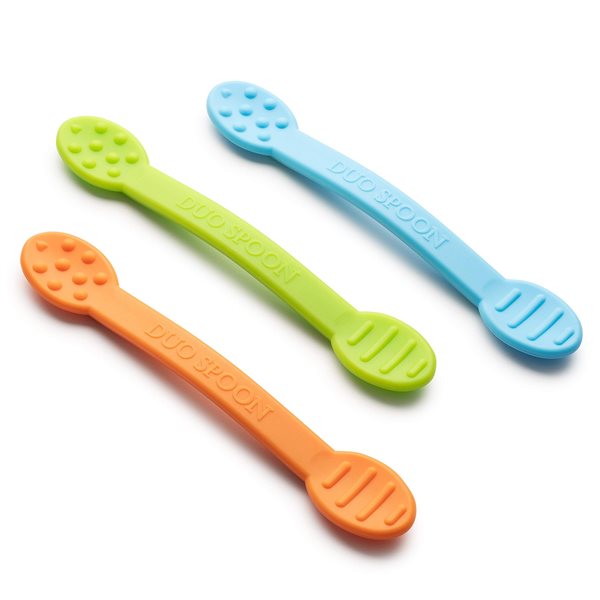 Assorted Duo Textured Spoons - Pack of 3