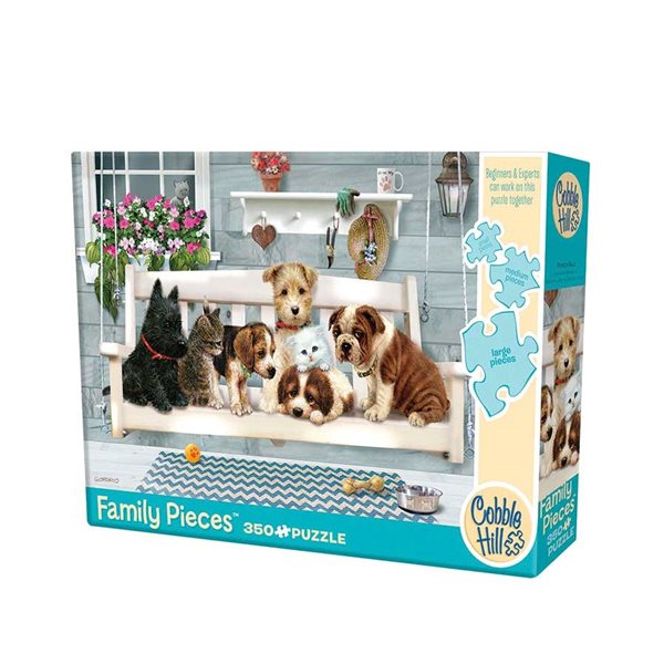 350 Pieces - Porch Pals Family Piece™ Jigsaw Puzzle