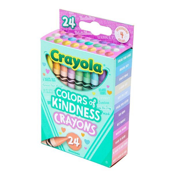 Colors of Kindness Wax Crayons
