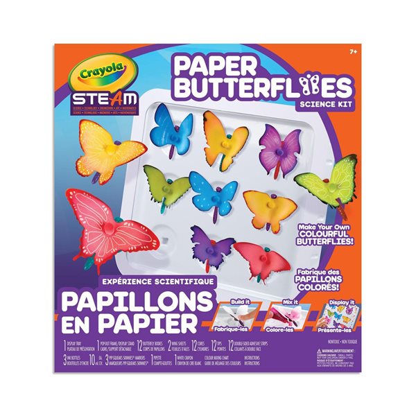 Trousse scientifique Papillons en papier