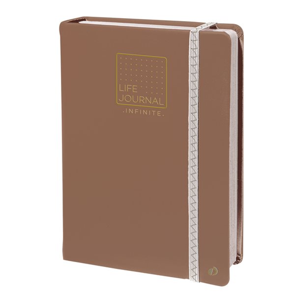 Agenda Perpétuel Life Journal Infinite Taupe