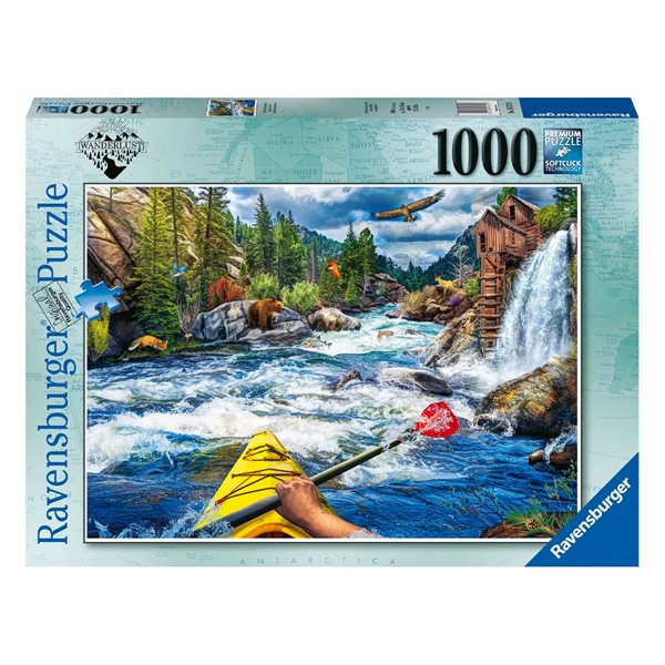 1000 Pieces – Whitewater Kayaking Jigsaw Puzzle