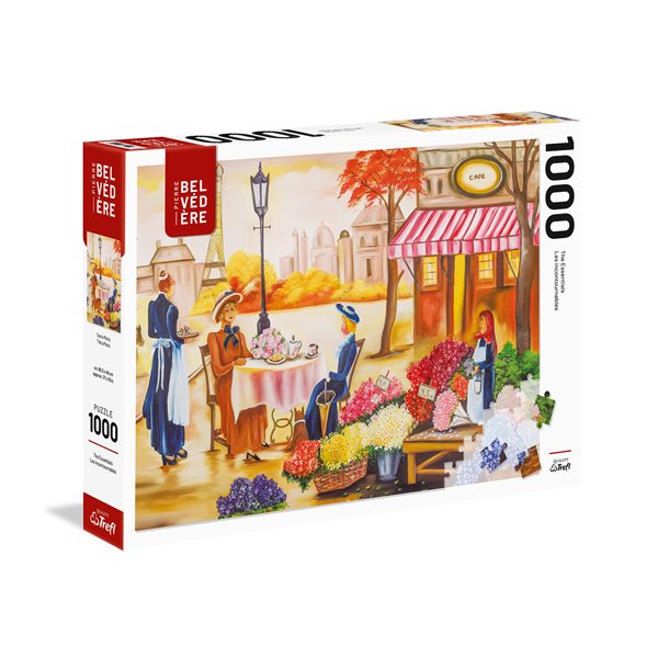 1000 Pieces – Tea in Paris Jigsaw Puzzle