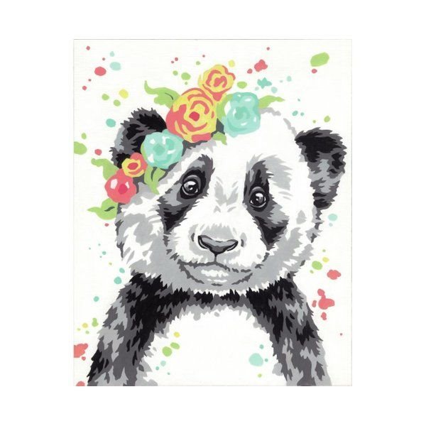 Peinture par numéros - Panda