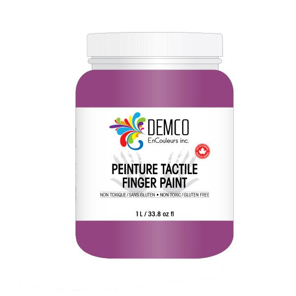 Peinture tactile 1 L - Violet