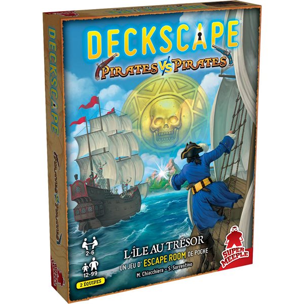 Jeu d'évasion Deckscape 8 : Duel Pirates vs Pirates