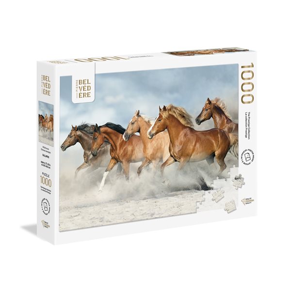 1000 Pieces – Wild Horses Jigsaw Puzzle