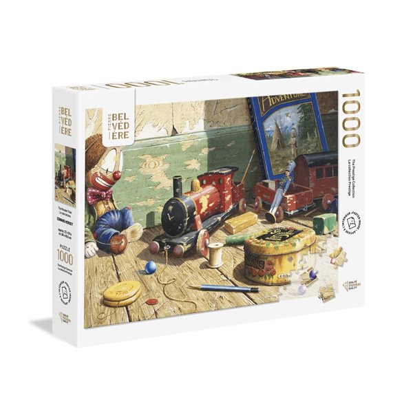1000 Pieces – The Wooden Train Jigsaw Puzzle