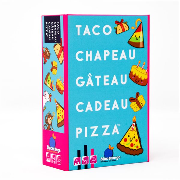 Jeu Taco, chapeau, gâteau, cadeau, pizza™