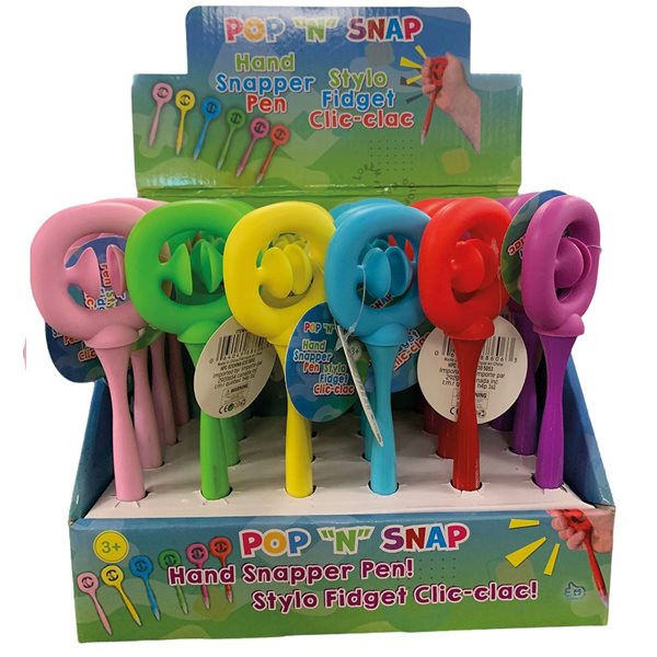 Stylo fidget Pop n'snap