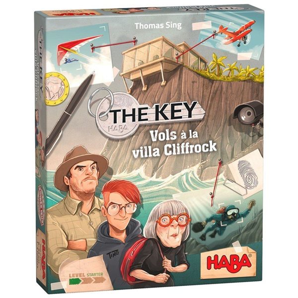 Jeu The Key - Vols à la villa Cliffrock