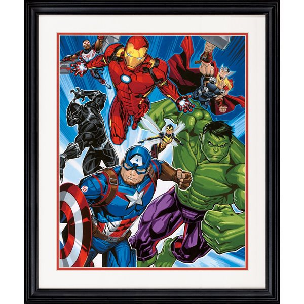 Peinture par numéros Les Avengers