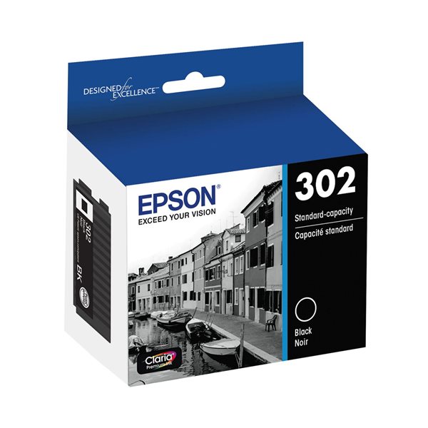 CART. J-ENC EPSON T302 NOIR