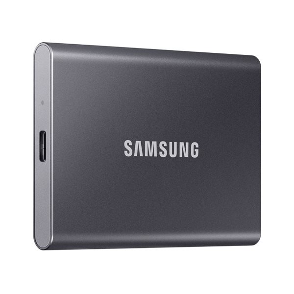 Disque dur portatif externe SSD T7 USB -1 To - Gris