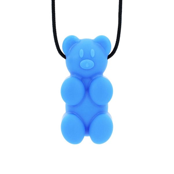 Gummy Bear Chew Necklace - Strong - Blue
