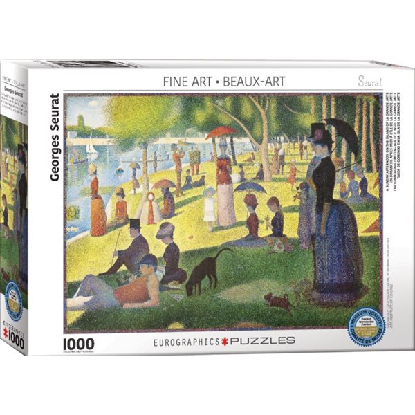 1000 Pieces – A Sunday Afternoon on the Island of La Grande Jatte Jigsaw Puzzle