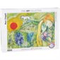 1000 Pieces – Les Amoureux de Vence - Chagall Jigsaw Puzzle